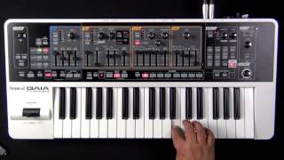 Roland Gaia SH01  How to Turn on Mono Mode [upl. by Corby]