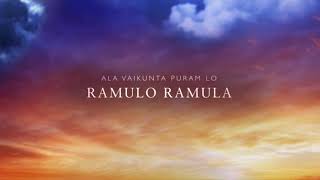 Ramulo Ramula song Keyboard Cover By VINAY ABHIRAM MVSalavaikunthapurramulooalluarjunthamans [upl. by Dranal]