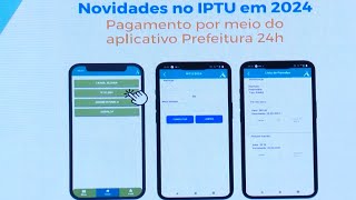 PREFEITURA LANÇA OFICIALMENTE O IPTU 2024 AGORA O CONTRIBUINTE PODERÁ REALIZAR O PAGAMENTO VIA PIX [upl. by Kamin]