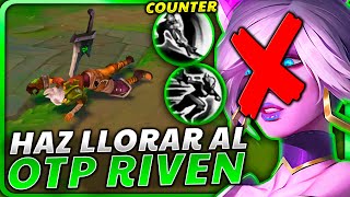 😱¡ME ROBA RIVEN y LE HAGO LLORAR a NIVEL 1 con LA ESTRATEGIA MÁS ASQUEROSA y SIMPLE del JUEGO [upl. by Arykahs]