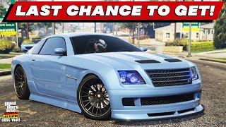 FUSILADE Last Chance To Get in GTA 5 Online  Best Customization amp Review  Chrysler Crossfire [upl. by Carrington574]