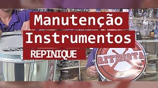 Manutenção de Instrumentos  03  Repinique [upl. by Llevram519]