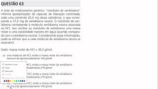 A bula do medicamento genérico “cloridrato de venlafaxina” informa presentações de cápsulas de [upl. by Ngo]