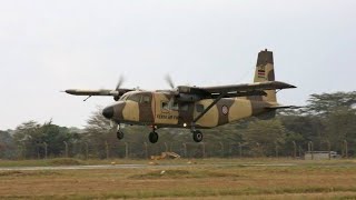 KENYA AIR FORCE CHOPPER ALMOST lost control while landing in MATULO Airstrip In Bungoma County [upl. by Francois]