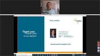 Textile Machinery Webtalk – powered by VDMA [upl. by Htomit148]