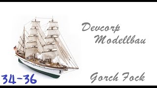 Gorch Fock De Agostini 343536 [upl. by Judenberg645]