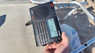 Tecsun PL 660 AM MW amp LW 1630 Bulgaria [upl. by Backler529]