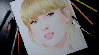 Comment dessiner Taylor Swift [upl. by Animaj659]