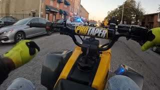 BALTIMORE BIKELIFE FIRST DAY OUT ON MY BANSHEE [upl. by Atteyek53]