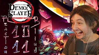 Teeaboo Reacts  Kimetsu no Yaiba Entertainment District Arc Episodes 10  11  The Bitter End [upl. by Lontson384]