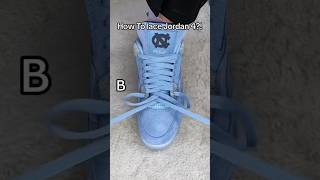 How To Loose Lace Jordan 4s [upl. by Nitsirc]