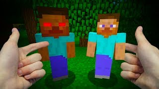 REALISTIC MINECRAFT  STEVES BROTHER 👬 [upl. by Wina999]