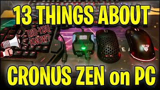 13 Things About Cronus Zen on PC With Mouse and Keyboard [upl. by Riccio]