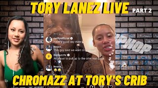 Chromazz amp Tory Lanez Go Live From His Crib  We Love Hip Hop IG Live [upl. by Percival823]