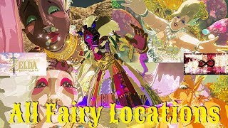 quotAll Fairy Locationsquot Cotera Mija Kaysa Tera and Malanya Zelda Botw [upl. by Lorac]