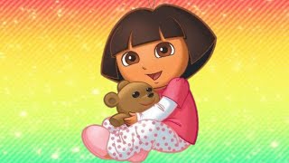 Dora with teddy bear 🧸 Dora the explorer Dora coloring book [upl. by Aubrey569]