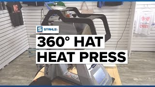 Introducing the Hotronix® 360 Hat Heat Press [upl. by Yeltsew776]