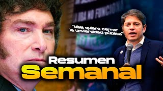 BAJA la POBREZA Y TOMAN las UNIVERSIDADES públicas – Resumen semanal [upl. by Kolosick414]