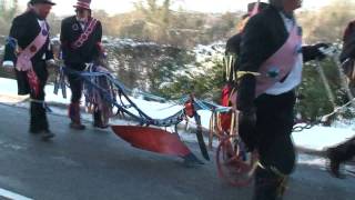 Plough monday in Sharnford Hinckley Bullockers [upl. by Gideon]