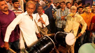 Ibrahim Bhai Kacchi Dholi Baja at Grant Road cha Raja 2017 Padya Pujan Sohala [upl. by Boru571]