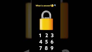 What is answer 🔒🤔  dare challenge trending shorts original games funny funpost viralvideo😍😁 [upl. by Callan605]