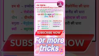 all goverment exam related important gk tricks gk ssc tricks [upl. by Quenna905]