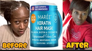 THE HEST HAIR MASK MAREE KERATIN HAIR MASK REVIEW [upl. by Werby]