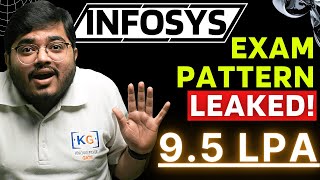 Infosys Exam Pattern Leaked  95 Lakh Salary  Specialist Programmer amp Digital Specialist Engineer [upl. by Ellerehs]