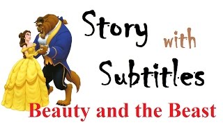 Learn English through story Beauty and the Beast level 1 [upl. by Gustafson]