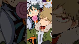 Happy Halloween🎃🍭anime mha bnha myheroacademia deku bakugou todoroki dabi halloween shorts [upl. by Ainival]