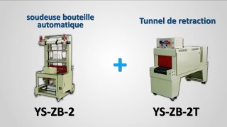 Fardeleuse bouteille semi automatique ST6040Q Innovex [upl. by Ley]