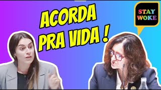 RITA MATIAS CONFRONTA MINISTRA COM A INFILTRAÇÃO WOKE NAS ESCOLAS [upl. by Zeke]