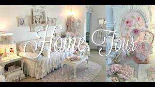 🏡SHABBY CHIC HOME TOUR Annamarie May Cottage of the Month [upl. by Orfurd]