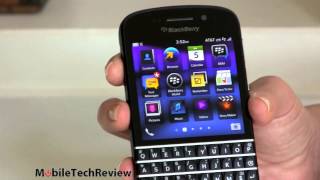 BlackBerry Q10 Review [upl. by Hanima781]