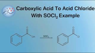 Carboxylic Acid To Acid Chloride With SOCl2 Example Mechanism  Organic Chemistry [upl. by Aek]