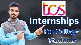 TCS Internships for Freshers  All Branch Students are Eligible  Internships 2024  Shubham Shah [upl. by Trin]