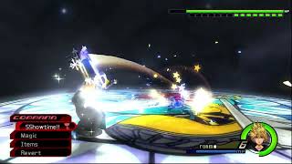 KH2FM Lv1  NMC Mod vs Data Roxas0 Damage0 Stat Boosts Initial Keyblade BGM Dub [upl. by Botsford]