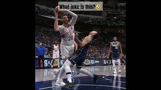 Luka idolised LBJ now😆 [upl. by Yesnnyl764]