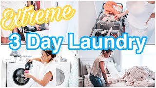 ULTIMATE 3 DAY LAUNDRY  🧺 GET THE LAUNDRY DONE WITH ME  myrandaachvan [upl. by Orodoet]