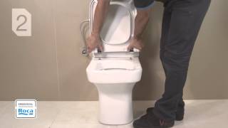 WC Seat and Cover  Installation  Roca [upl. by Zel]