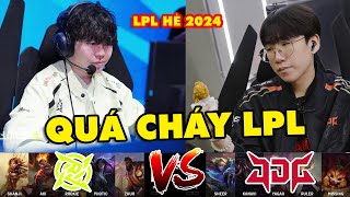 LPL 2024 Highlight JDG vs NIP full Quá cháy LPL  JD Gaming vs Ninjas in Pyjamas  Mùa Hè [upl. by Aisat]