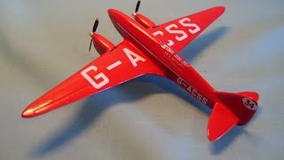 AIRFIX 172 De Havilland DH88 Comet  A Build In Pictures [upl. by Airetahs]