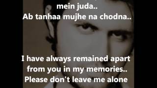 Yeh Junoon Song Mustafa Zahid  Shootout at Wadala2013 Lyrics and Translation [upl. by Reichel]