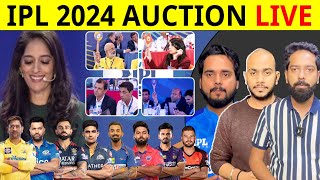 🔴LIVE IPL AUCTION 2024  Starc BIG Record Bid ₹ 2475 Cr 🔥 Most Expensive Player in IPL History [upl. by Albric759]