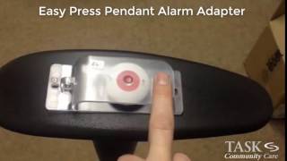 Pendant Alarm  Telecare button for MS tremors parkinsons weak Motor Neuron disease [upl. by Rramal374]