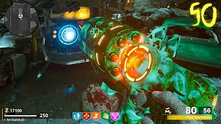 COLD WAR ZOMBIES MAUER DER TOTEN GAMEPLAY  ROUND 50 FULL MAP WALKTHROUGH [upl. by Schaeffer]