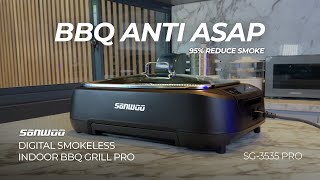 Introducing Sanwoo Smokeless Indoor BBQ Grill Pro Unboxing [upl. by Ysnat]