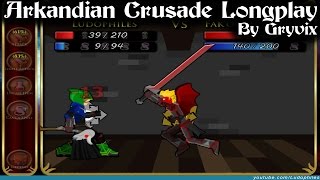 Arkandian Crusade  Longplay  Full Playthrough no commentary [upl. by Eimarej]