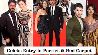 Celebrities of bollywood  Bollywood actress in fashion party  indian celebrities Entry Red Carpet [upl. by Adlesirg]