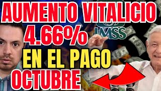 ¿ISSSTE O IMSS Estos PENSIONADOS Tendrán AUMENTO VITALICIO del 466 desde octubre ¿QUIENES😱🤑💥💰 [upl. by Miculek825]